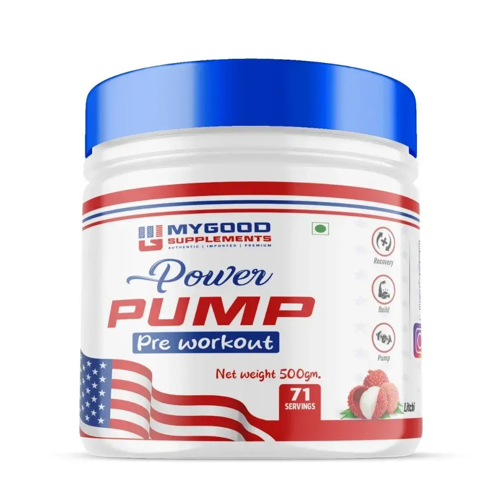 MY GOOD SUPPLEMENT POWER PUMP PREWORKOUT 71 SERVING
