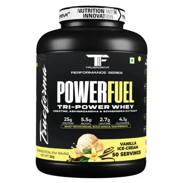 Trueforma® Power Fuel – Whey Protein with Creatine & Ashwagandha