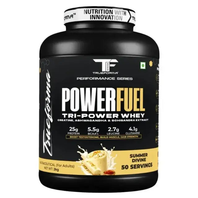 Trueforma® Power Fuel – Whey Protein with Creatine & Ashwagandha