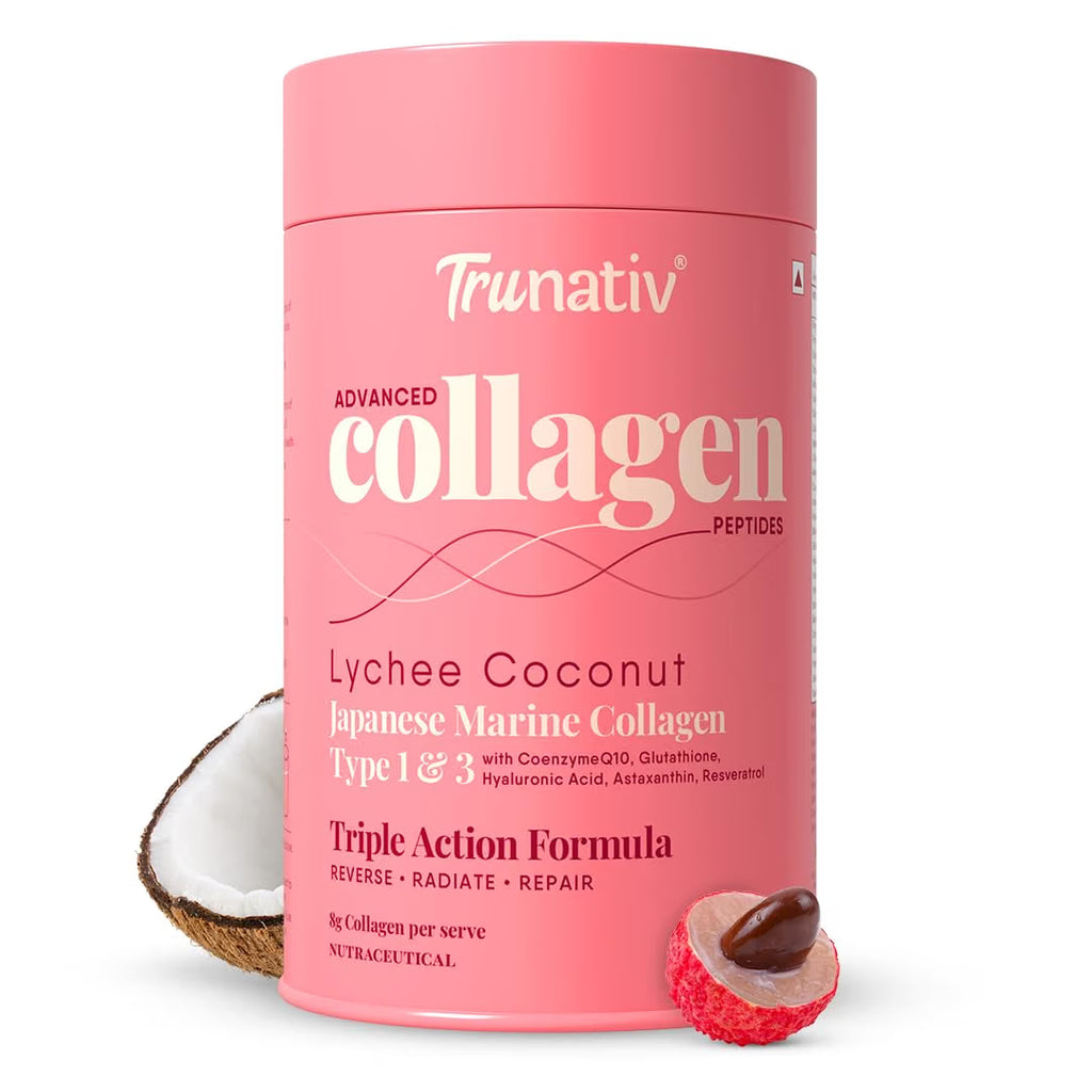 Trunativ Collagen Supplements | Advanced Japanese Marine Collagen Powder for Women & Men