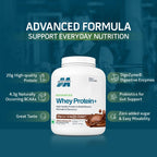 MuscleTech Advanced Whey Protein+ | 20 g Protein & 4.3 g BCAAs Per Serving