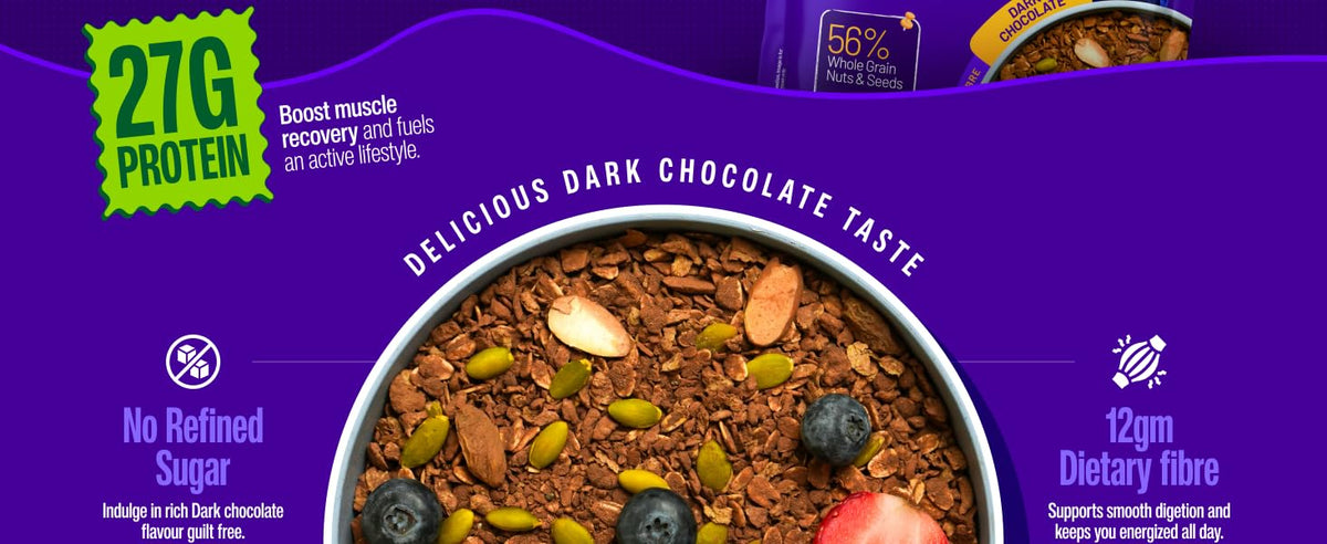 ALPINO 27% High Protein Oats Dark Chocolate 2 kg