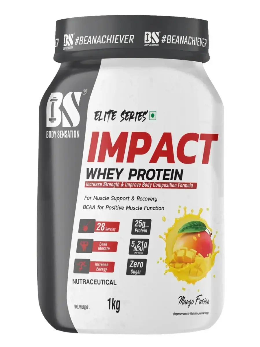 Body Sensation Elite Impact Whey Protein 1 Kg