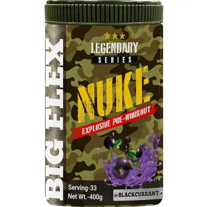 Bigflex Pre-Workout Nuke - 400 gm (0.88 Lb)
