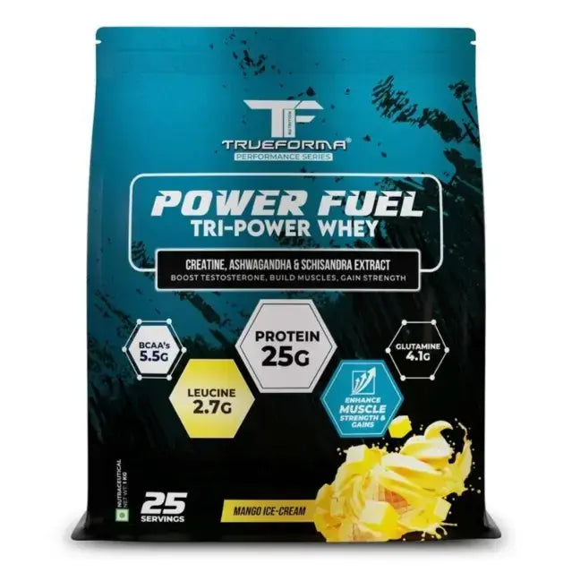 Trueforma® Power Fuel – Whey Protein with Creatine & Ashwagandha 1 kg