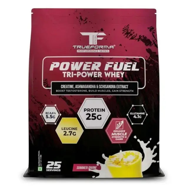 Trueforma® Power Fuel – Whey Protein with Creatine & Ashwagandha 1 kg