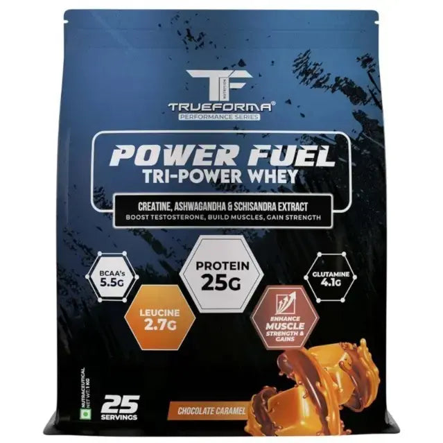 Trueforma® Power Fuel – Whey Protein with Creatine & Ashwagandha 1 kg