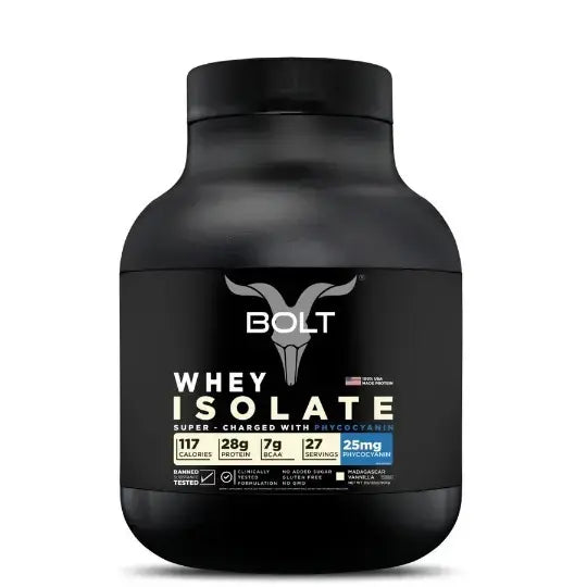 Whey Isolate Protein Super Charged With PHYCOCYANIN
