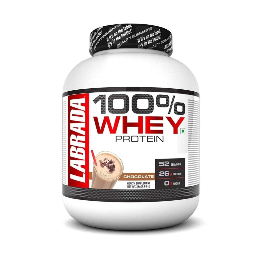 LABRADA 100% WHEY PROTEIN CONCENTRATE- 4.4 LBS
