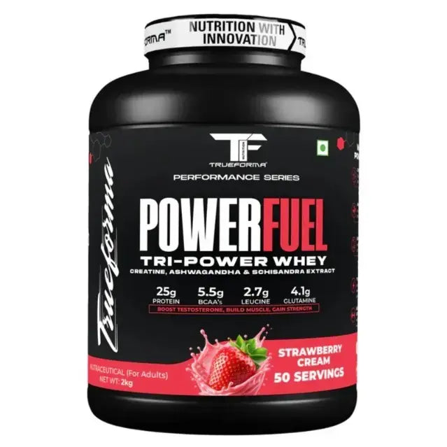 Trueforma® Power Fuel – Whey Protein with Creatine & Ashwagandha