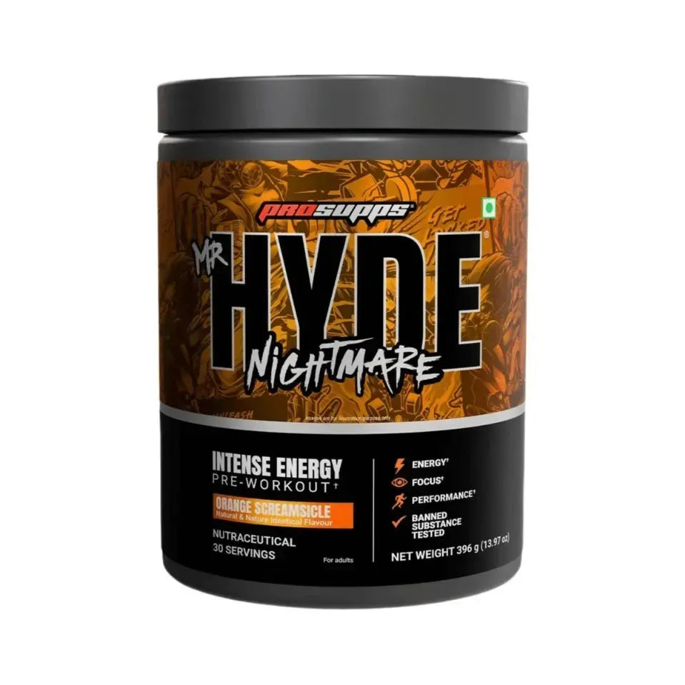 Prosupps Hyde Nightmare Pre Workout | Extreme Energy & Intense Focus Formula