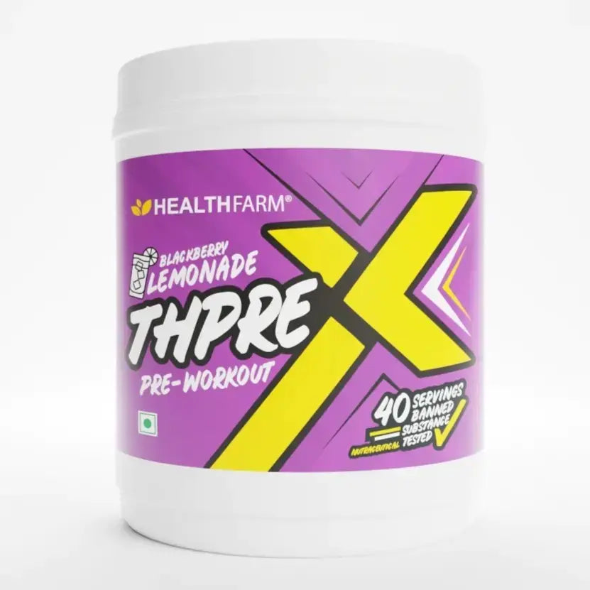 Healthfarm ThPreX Pre-Workout Supplement - 500 gm (1.1 Lb)