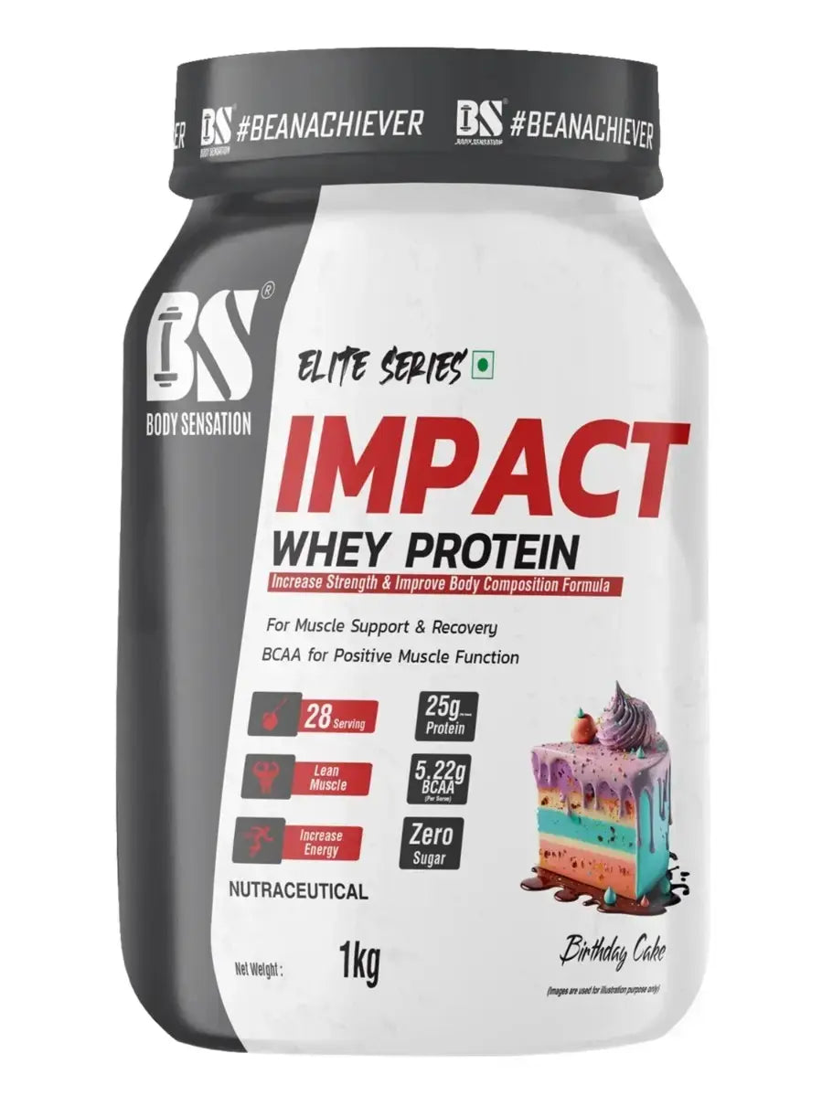 Body Sensation Elite Impact Whey Protein 1 Kg