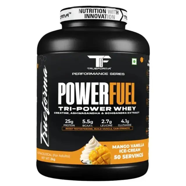 Trueforma® Power Fuel – Whey Protein with Creatine & Ashwagandha