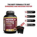 Scitron Ripped Whey Protein (Weight Loss + Post Workout Recovery)