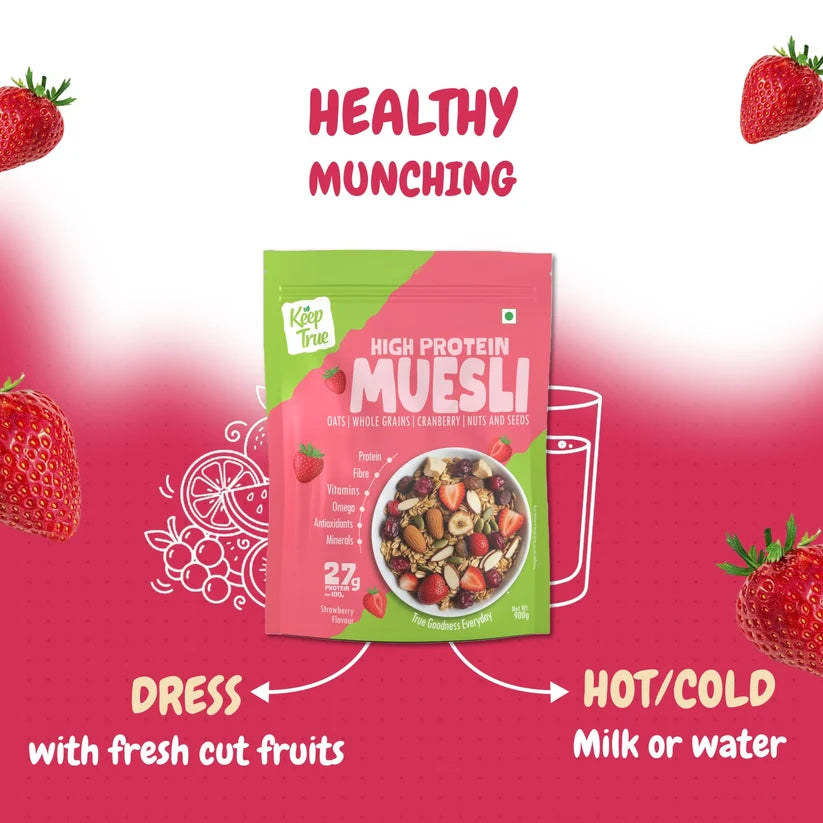KEEP TRUE MUESLI 900 G