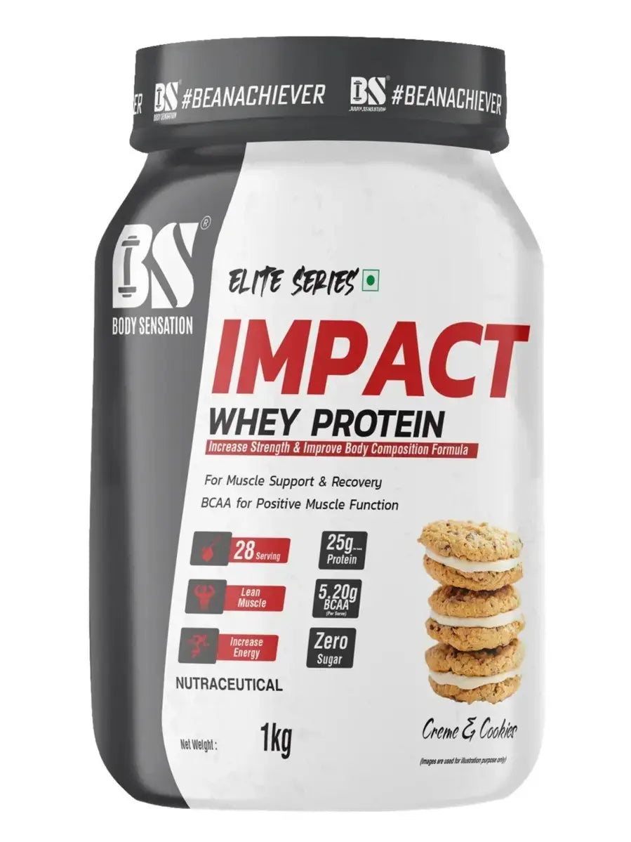 Body Sensation Elite Impact Whey Protein 1 Kg