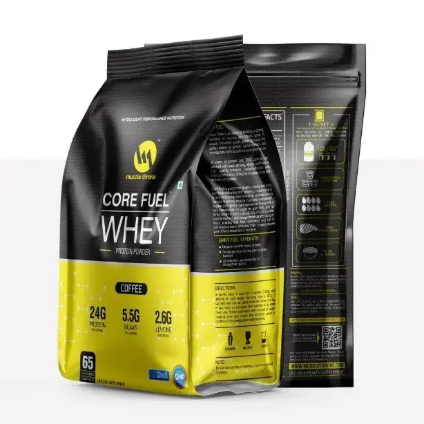 Muscle Throne Core Fuel Whey Protein Free Shaker Inside | 2 Kg
