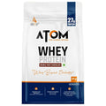 AS-IT-IS ATOM Whey Protein 2kg | 27g protein | Isolate & Concentrate | Choco Hazel Fusion | USA Labdoor Certified | With