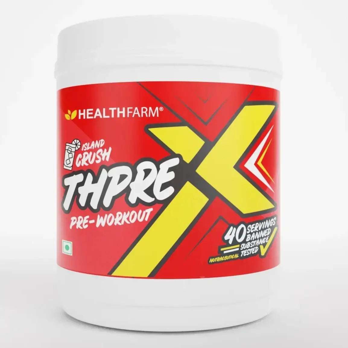 Healthfarm ThPreX Pre-Workout Supplement - 500 gm (1.1 Lb)